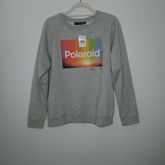 Polaroid gray sweatshirt size XL - Picture 1 of 5